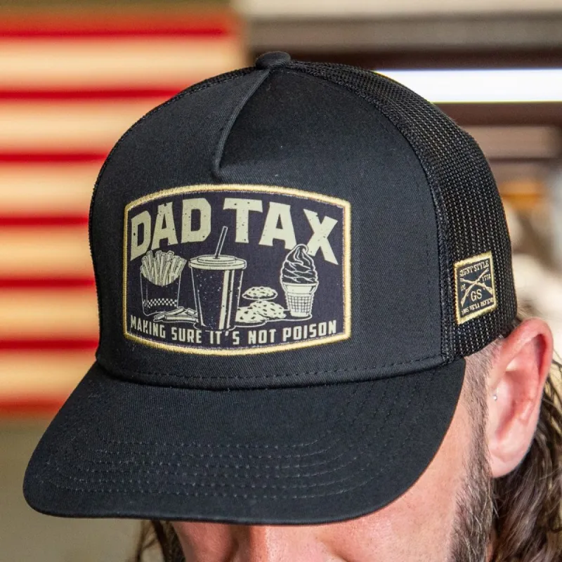 Dad Tax Flat Bill Hat sold by Grunt Style
