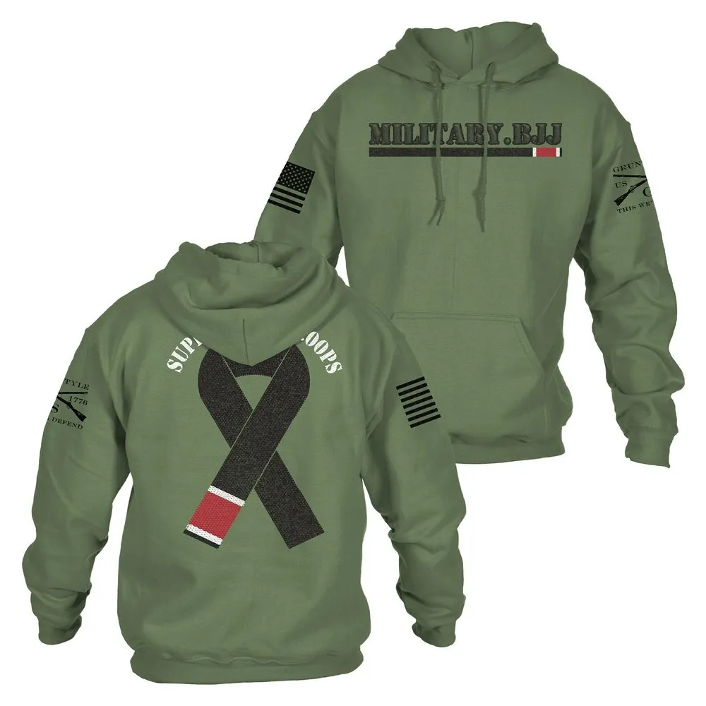 Military BJJ Ribbon of Honor: Support Our Troops sold by Grunt Style product image thumbnail 4