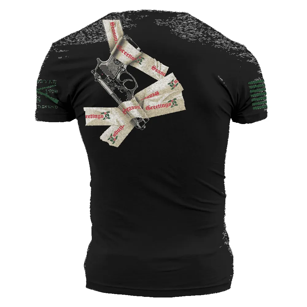 Yippie Ki Yay 2.0 T-Shirt - Black sold by Grunt Style product image thumbnail 4