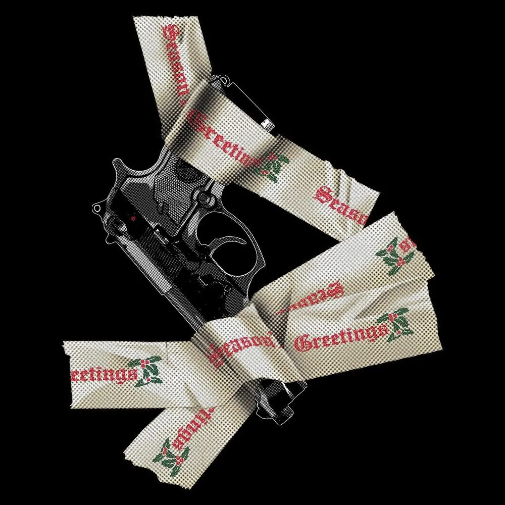 Yippie Ki Yay 2.0 T-Shirt - Black sold by Grunt Style product image thumbnail 2