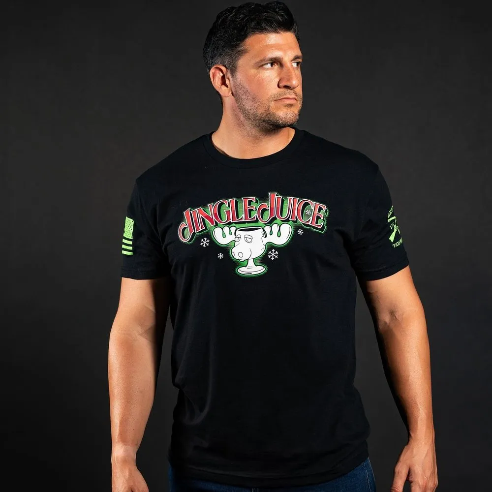 Jingle Juice T-Shirt - Black sold by Grunt Style product image thumbnail 5
