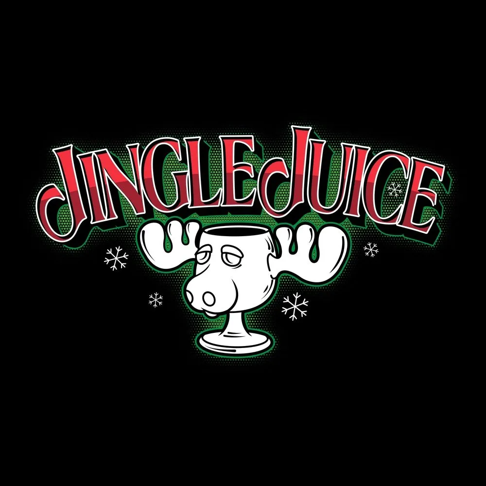 Jingle Juice T-Shirt - Black sold by Grunt Style product image thumbnail 2