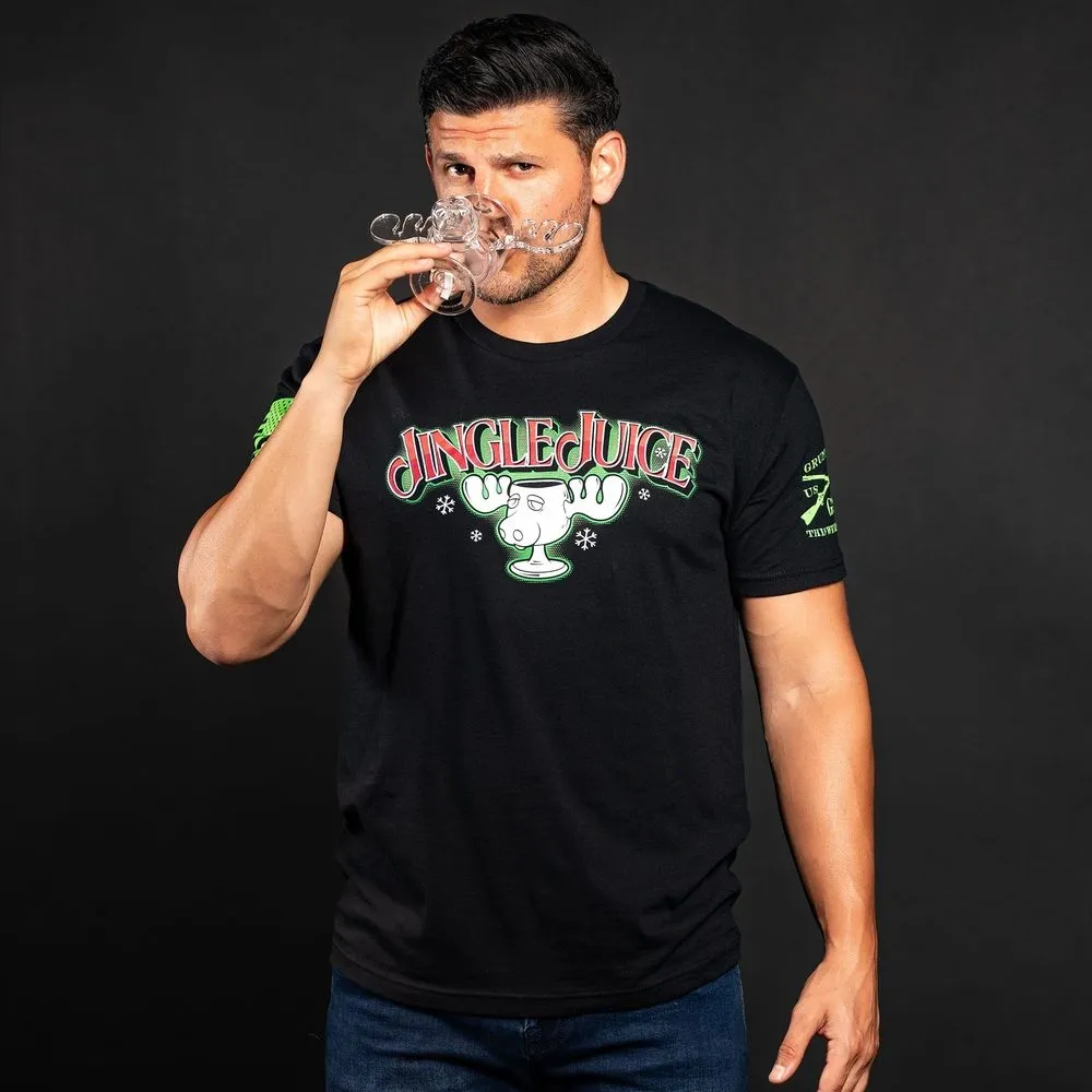 Jingle Juice T-Shirt - Black sold by Grunt Style product image thumbnail 4