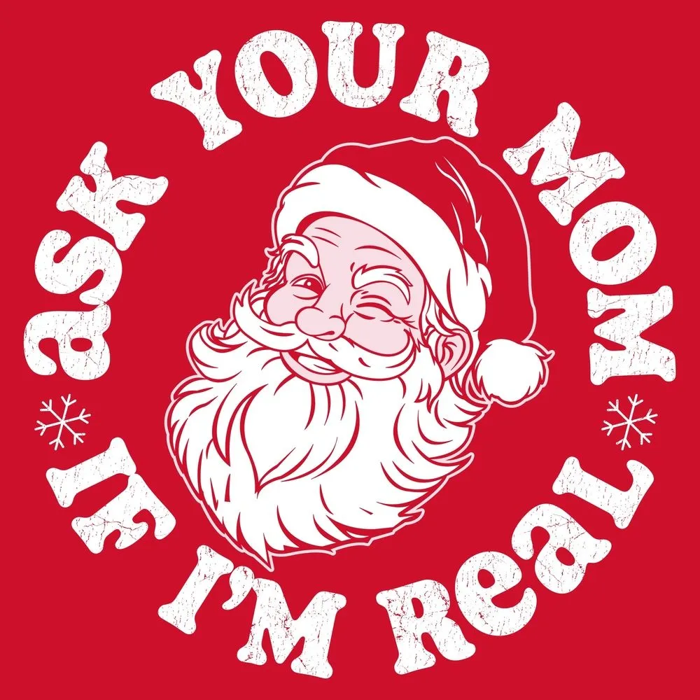 Ask Your Mom T-Shirt - Red sold by Grunt Style product image thumbnail 2