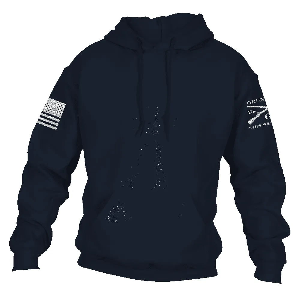 Standard Issue Core Basic Hoodie 2 Pack - Navy & Dark Heather Gray sold by Grunt Style product image thumbnail 3
