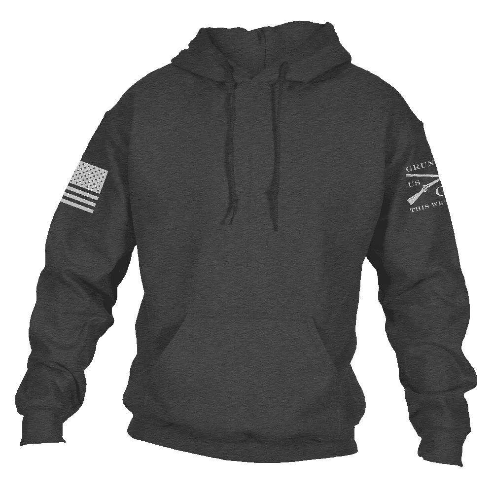 Standard Issue Core Basic Hoodie 2 Pack - Navy & Dark Heather Gray sold by Grunt Style product image thumbnail 2