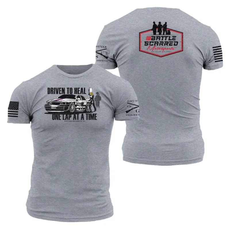 Battle Scarred Motorsports sold by Grunt Style
