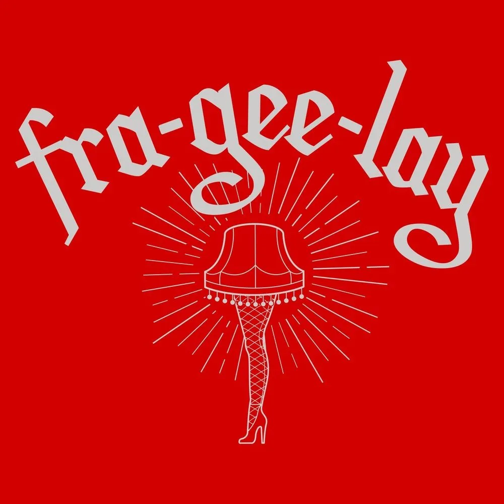 Fra-gee-lay Hoodie - Red sold by Grunt Style product image thumbnail 2