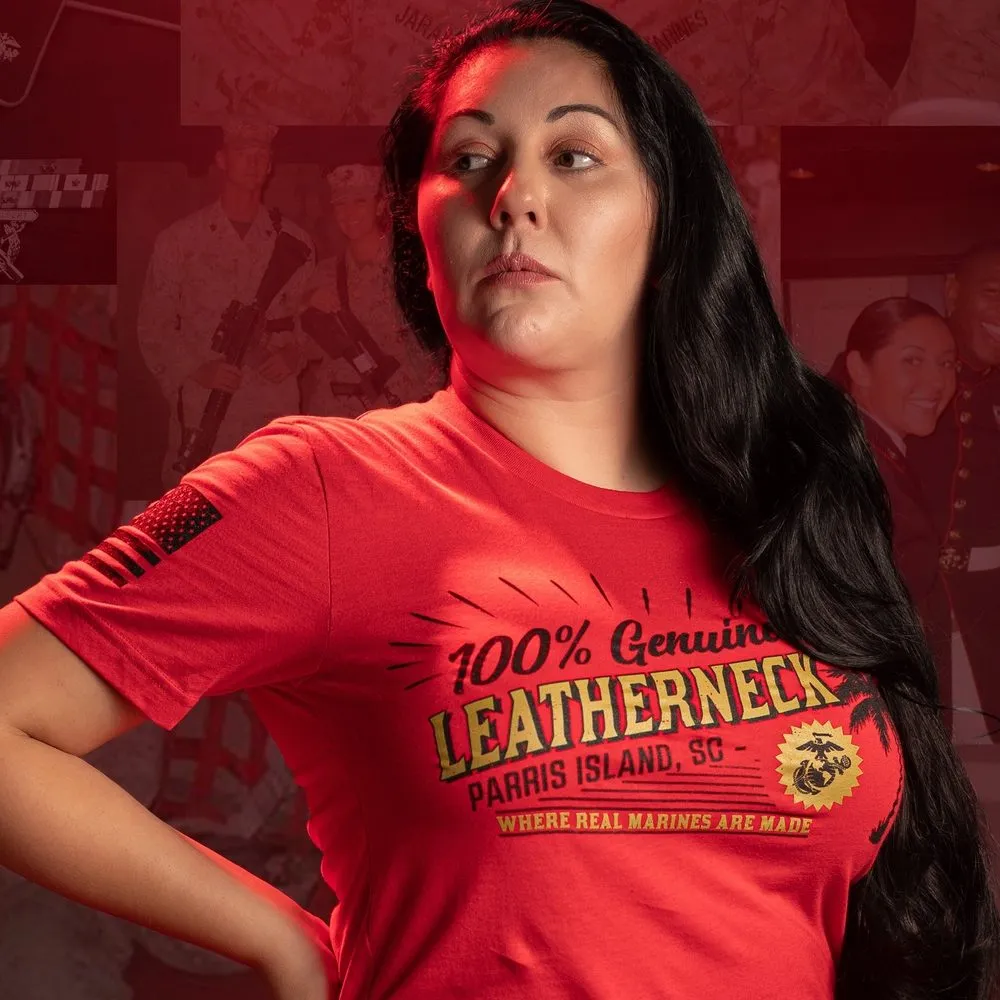 USMC - Parris Island T-Shirt - Red sold by Grunt Style product image thumbnail 5