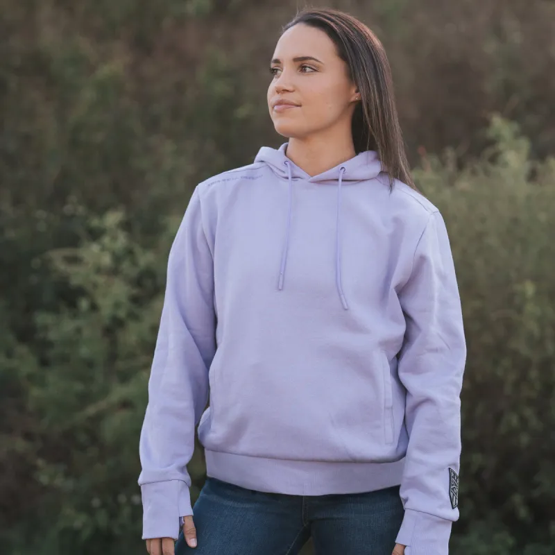 Women's Elite Hoodie - Lavender sold by Grunt Style