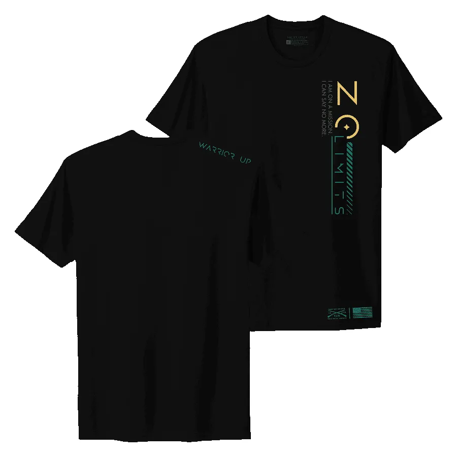 Women's No Limits Boyfriend Fit T-Shirt - Black sold by Grunt Style product image thumbnail 5