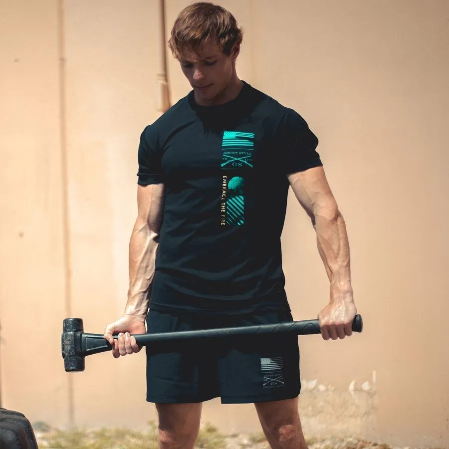 Strength From Ashes T-Shirt - Black sold by Grunt Style product image thumbnail 4