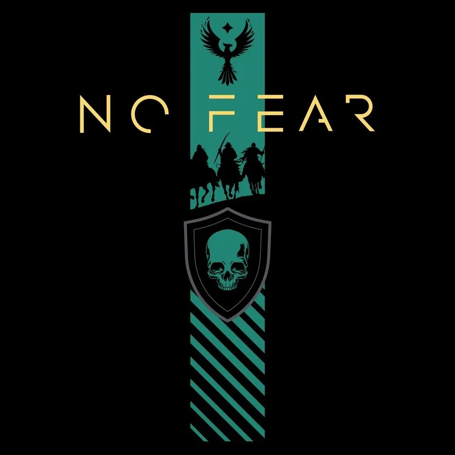 No Fear T-Shirt - Black sold by Grunt Style product image thumbnail 2