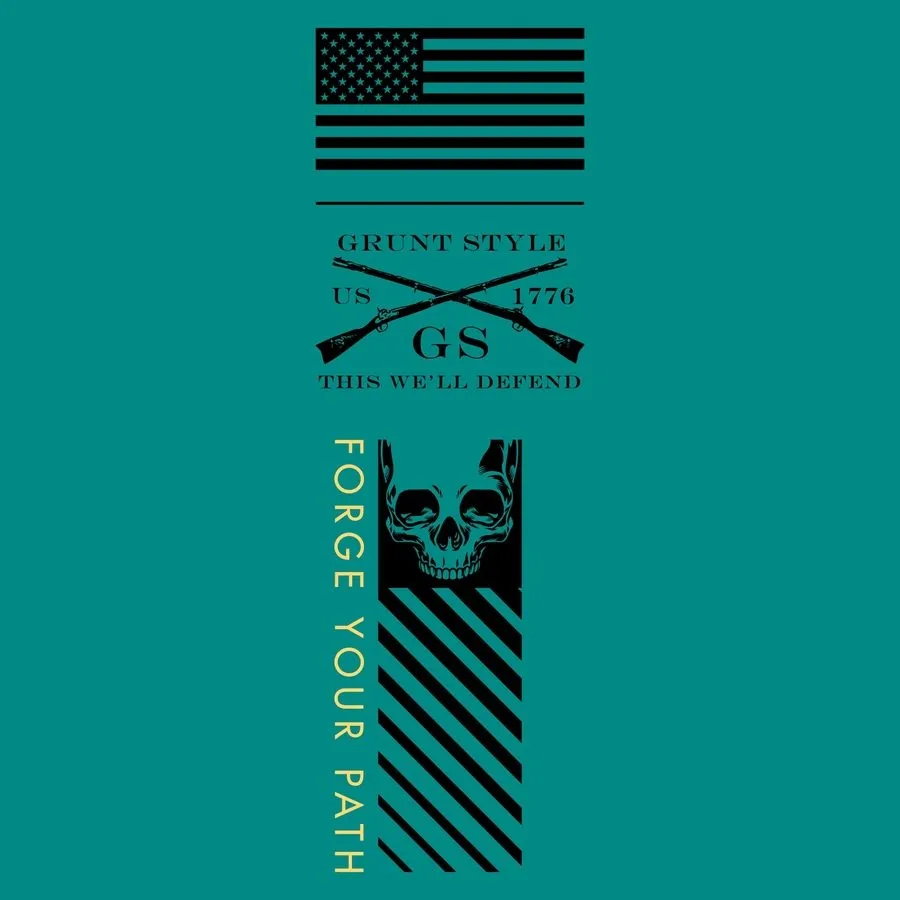 Find A Way Or Make One T-Shirt - Heather Aqua sold by Grunt Style product image thumbnail 5