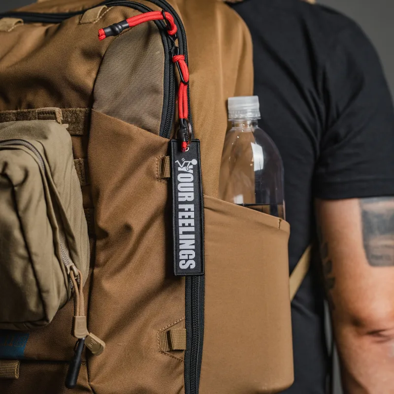 F*ck Your Feelings Flight Keychain sold by Grunt Style