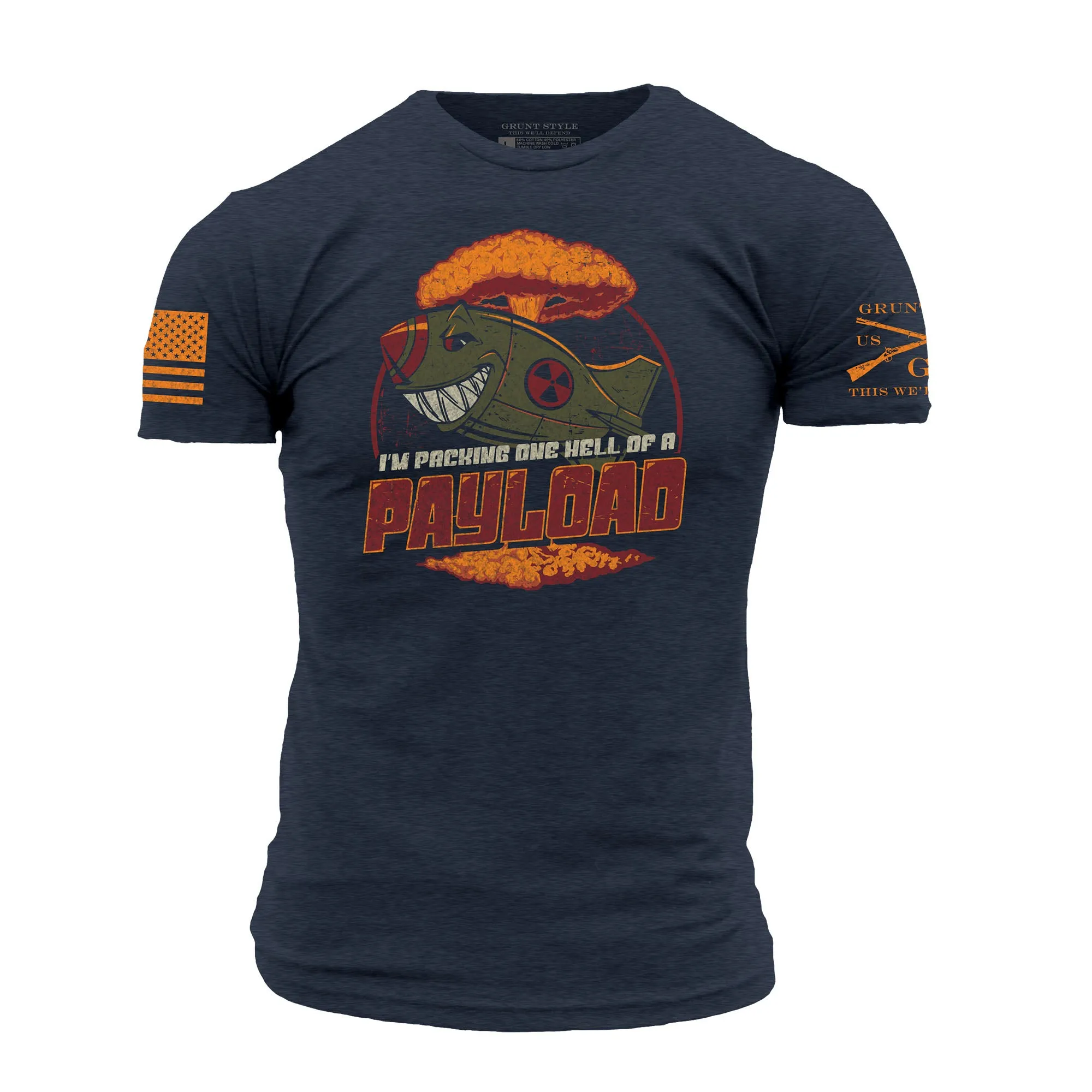 Payload T-Shirt - Midnight Navy sold by Grunt Style