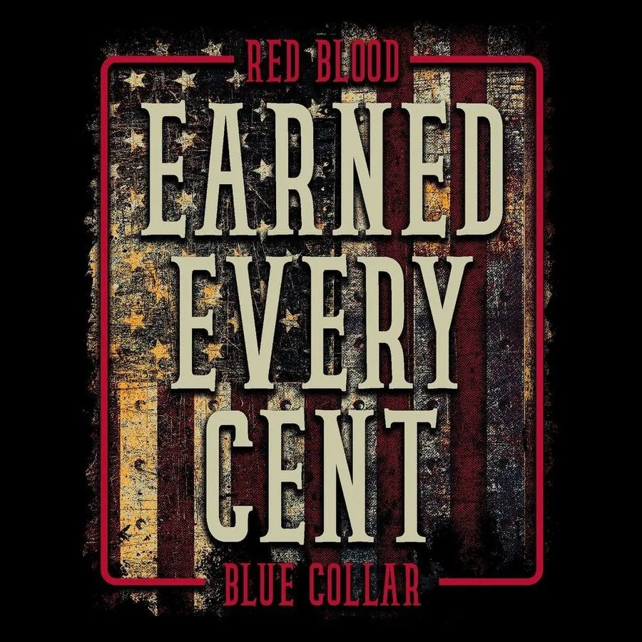 Every Cent T-Shirt - Black sold by Grunt Style product image thumbnail 3