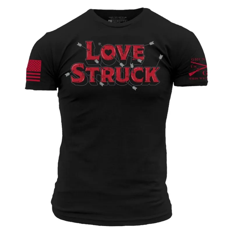 Love Struck T-Shirt - Black sold by Grunt Style