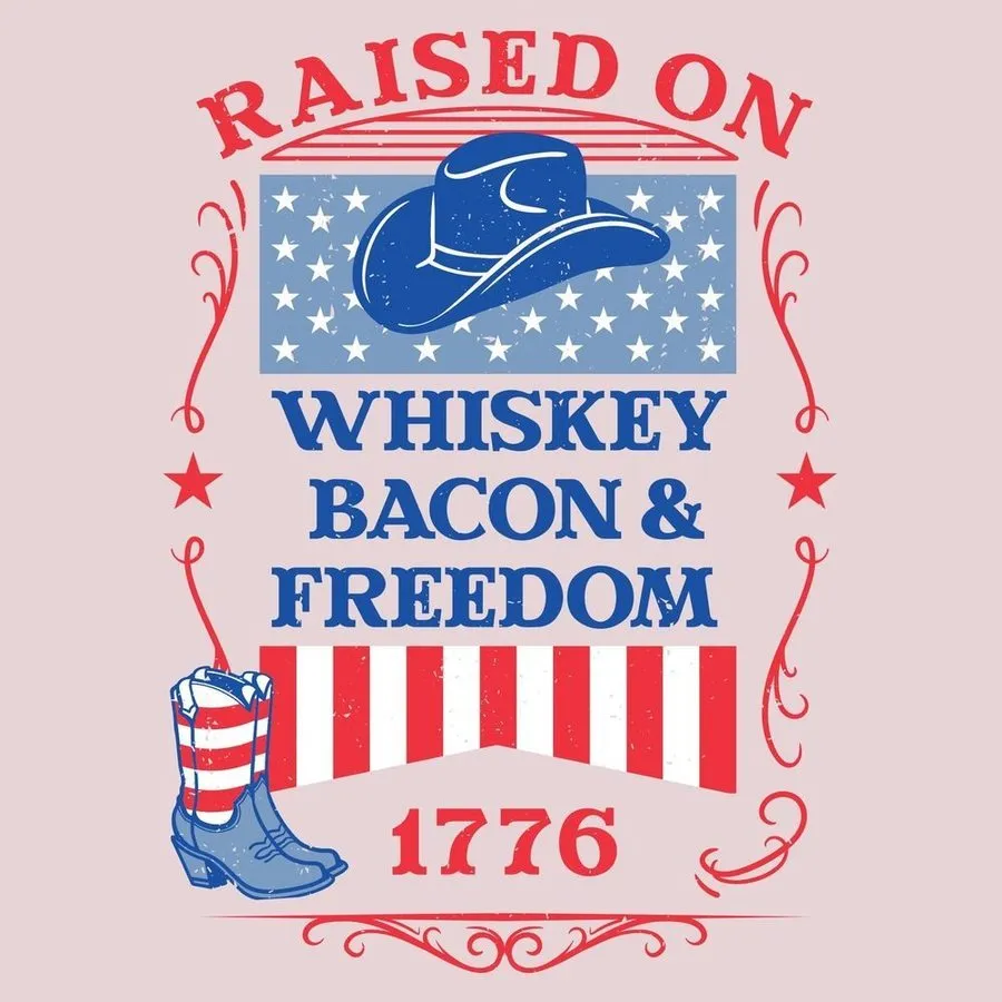 Women's Raised Right Boyfriend Fit T-Shirt - Light Pink sold by Grunt Style product image thumbnail 2