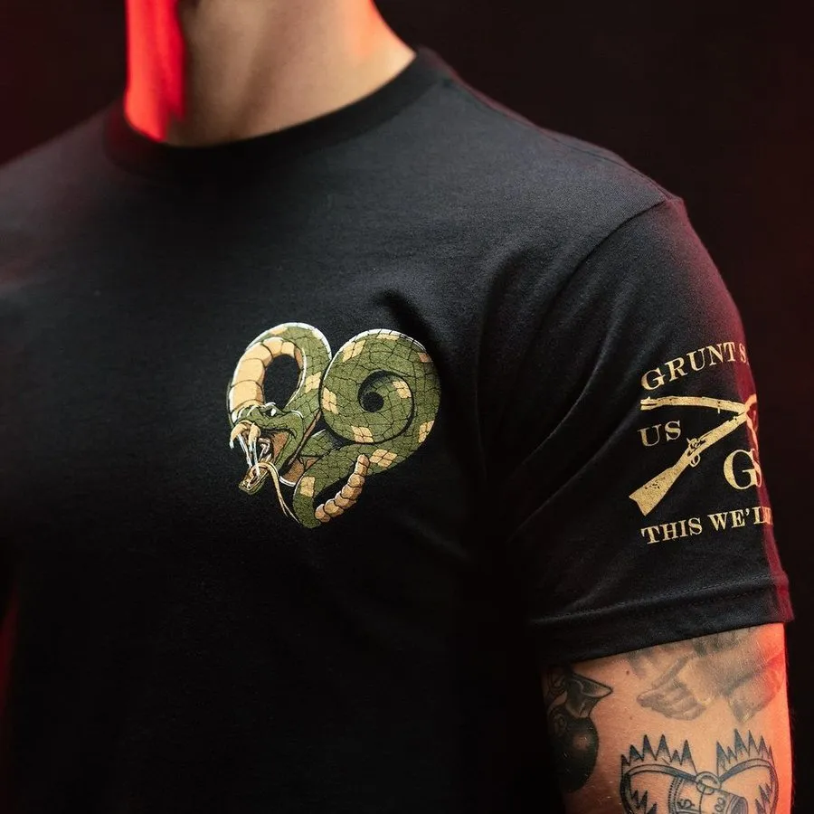 Love Is A Battlefield T-Shirt - Black sold by Grunt Style product image thumbnail 3