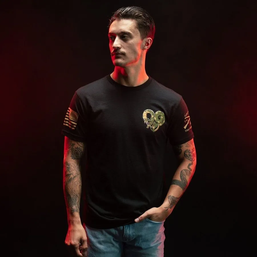 Love Is A Battlefield T-Shirt - Black sold by Grunt Style product image thumbnail 4