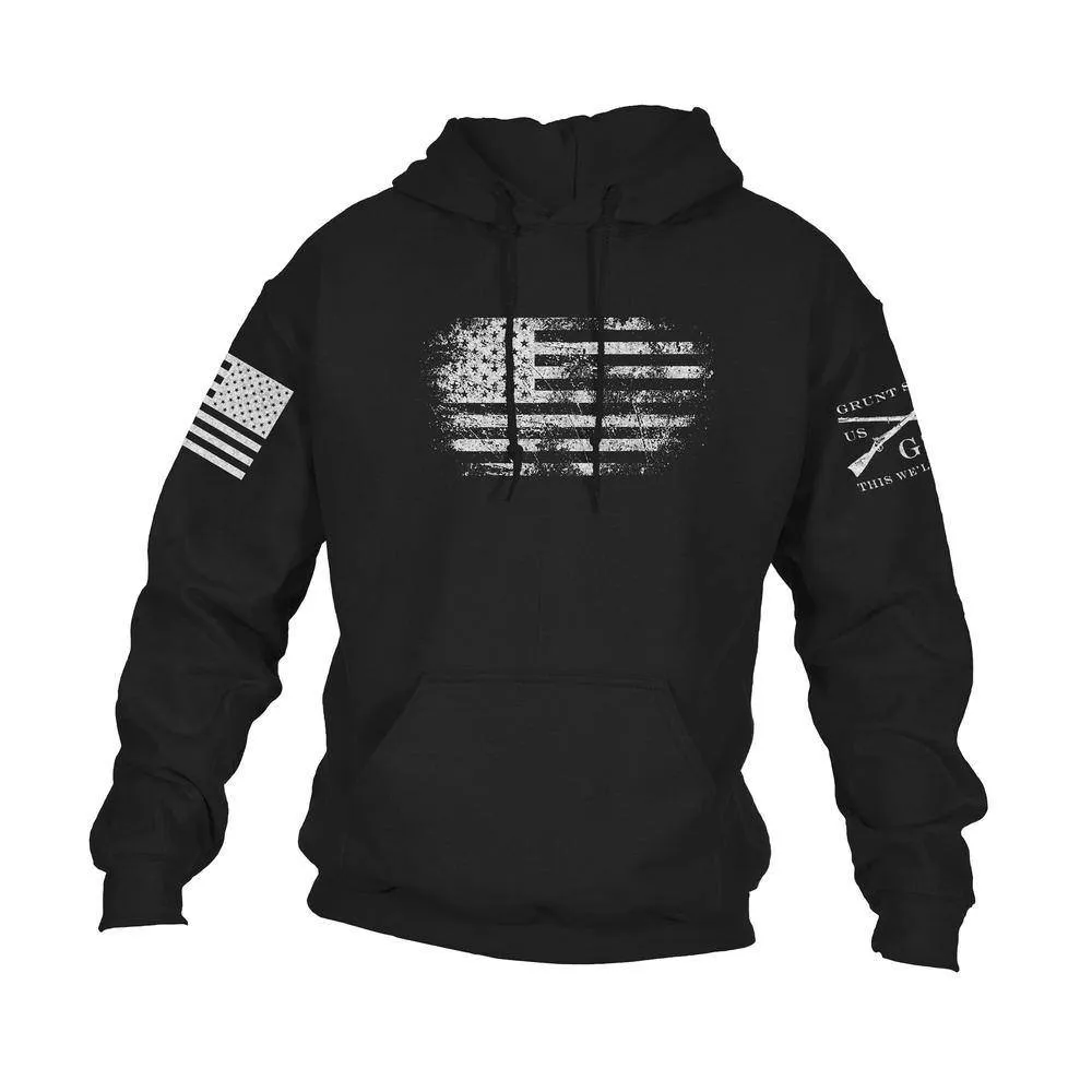 Vintage American Hoodie - Black sold by Grunt Style