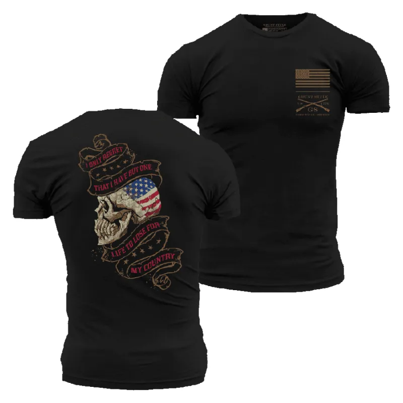 One Life T-Shirt - Black sold by Grunt Style