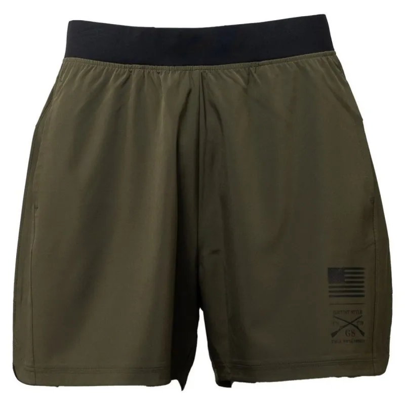 Men's Training Shorts - Military Green sold by Grunt Style