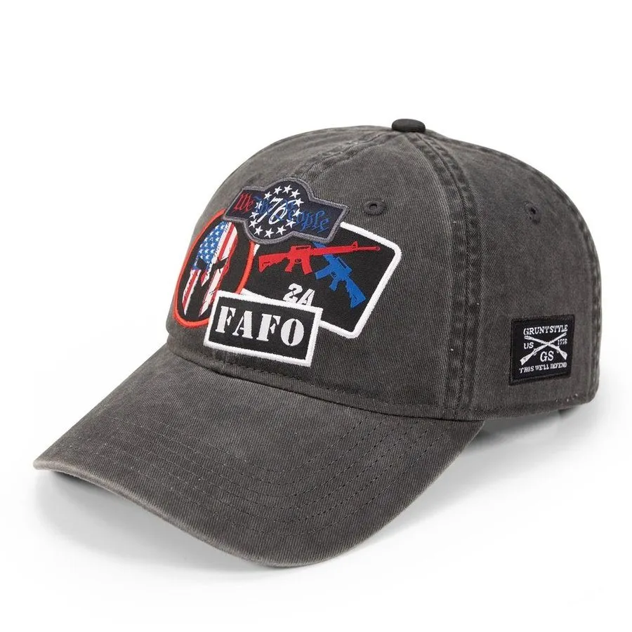 American Patriot Patch Dad Hat sold by Grunt Style product image thumbnail 2