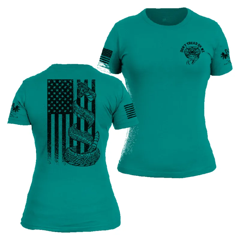 2025 February Club - Ladies - Don't Tread Rattler sold by Grunt Style