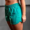 Women's Agility Shorts - Aqua sold by Grunt Style