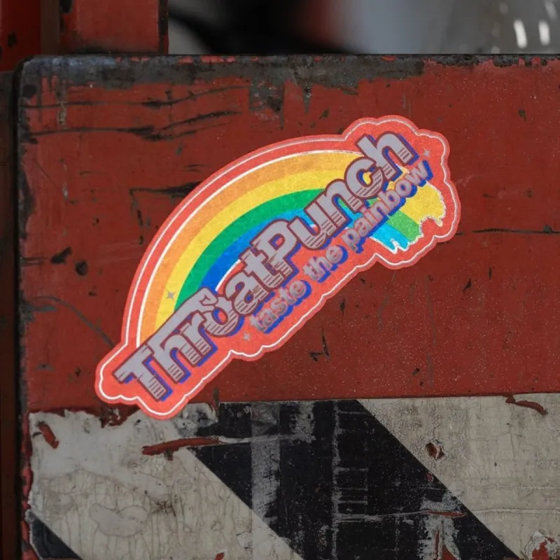 Taste The Painbow Sticker sold by Grunt Style