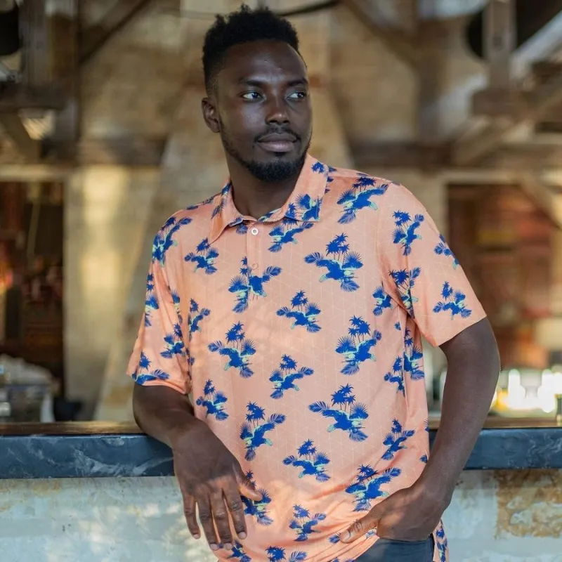 Men's Polo - Americaw sold by Grunt Style