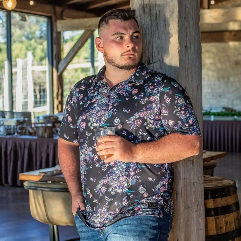 Men's Polo - Grendade Paradise sold by Grunt Style