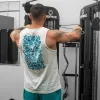 Tropical Death Aqua Tank - White sold by Grunt Style