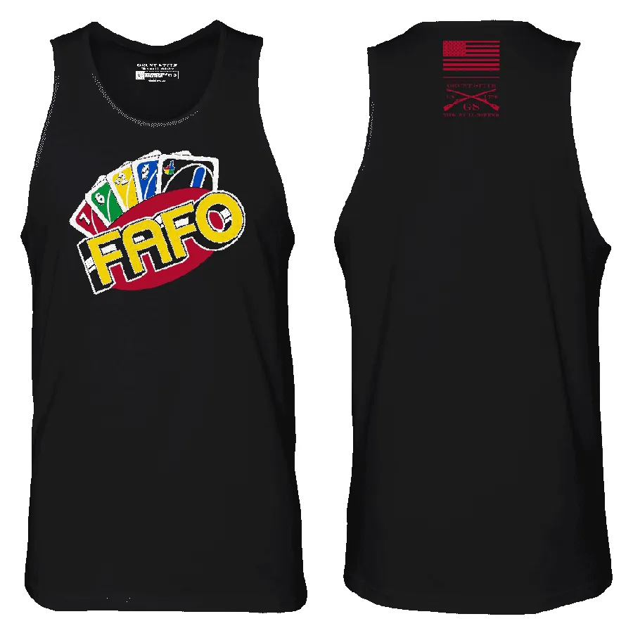 FAFO Wild Card Tank - Black sold by Grunt Style