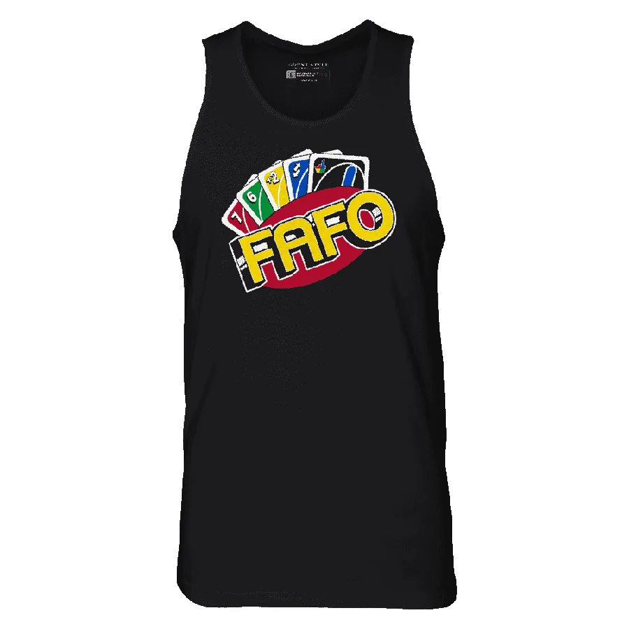 FAFO Wild Card Tank - Black sold by Grunt Style product image thumbnail 3
