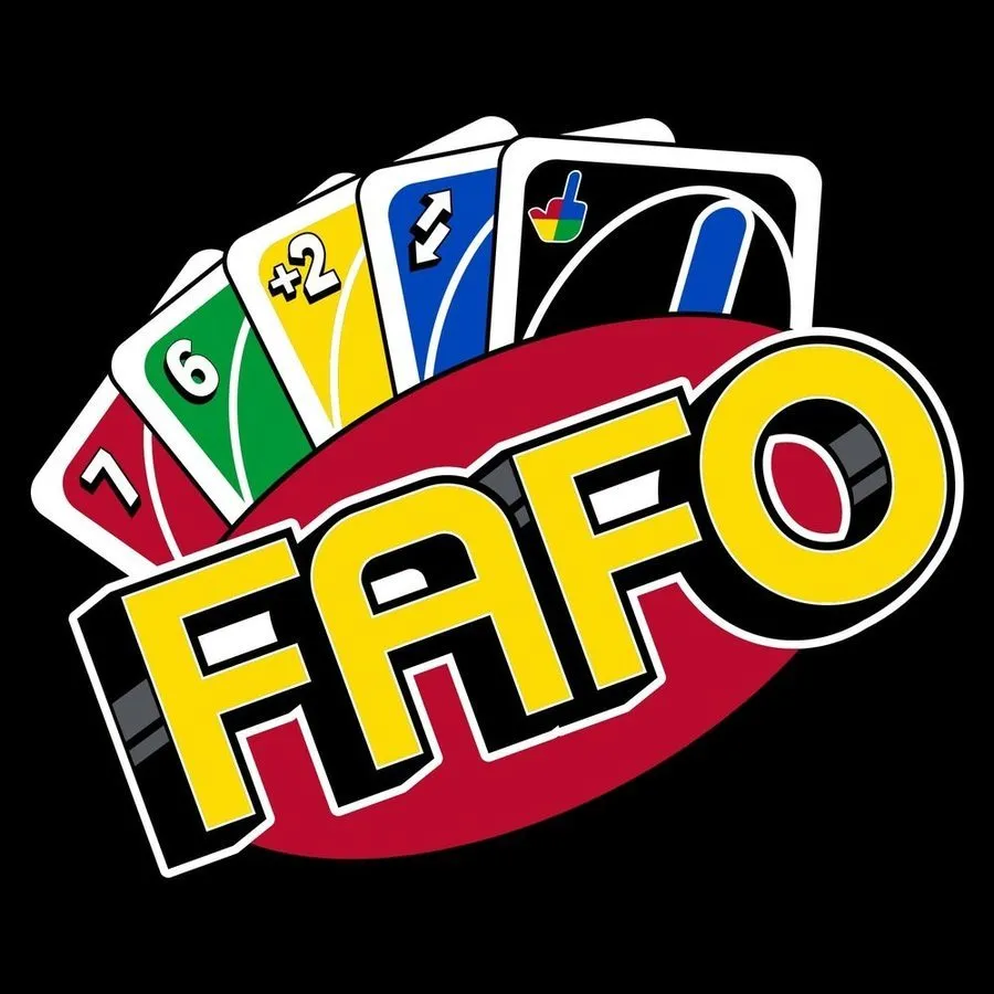 FAFO Wild Card Tank - Black sold by Grunt Style product image thumbnail 2