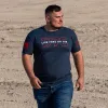 Live Free Or Die '76 T-Shirt - Midnight Navy sold by Grunt Style