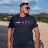 Live Free Or Die '76 T-Shirt - Midnight Navy sold by Grunt Style