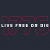 Live Free Or Die '76 T-Shirt - Midnight Navy sold by Grunt Style
