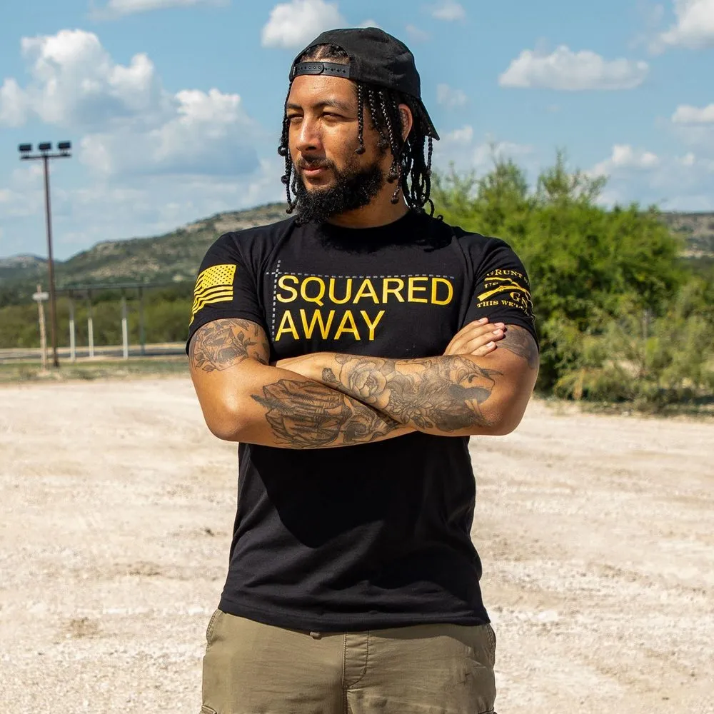 Army - Squared Away T-Shirt - Black sold by Grunt Style product image thumbnail 5