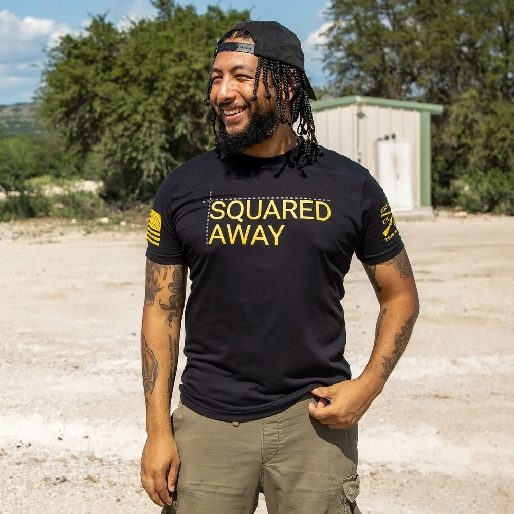 Army - Squared Away T-Shirt - Black sold by Grunt Style product image thumbnail 4