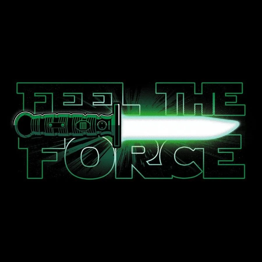 Feel The Green Force T-Shirt - Black sold by Grunt Style product image thumbnail 2