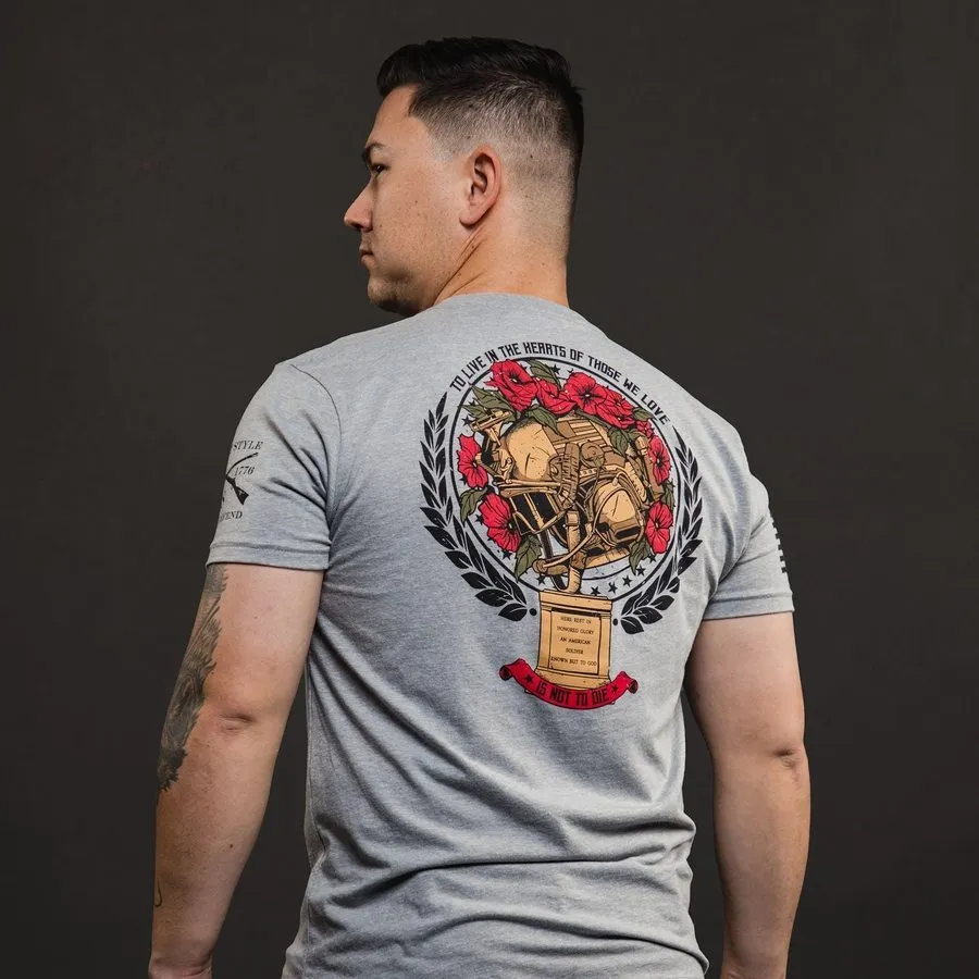 Those We Love T-Shirt - Dark Heather Gray sold by Grunt Style product image thumbnail 4
