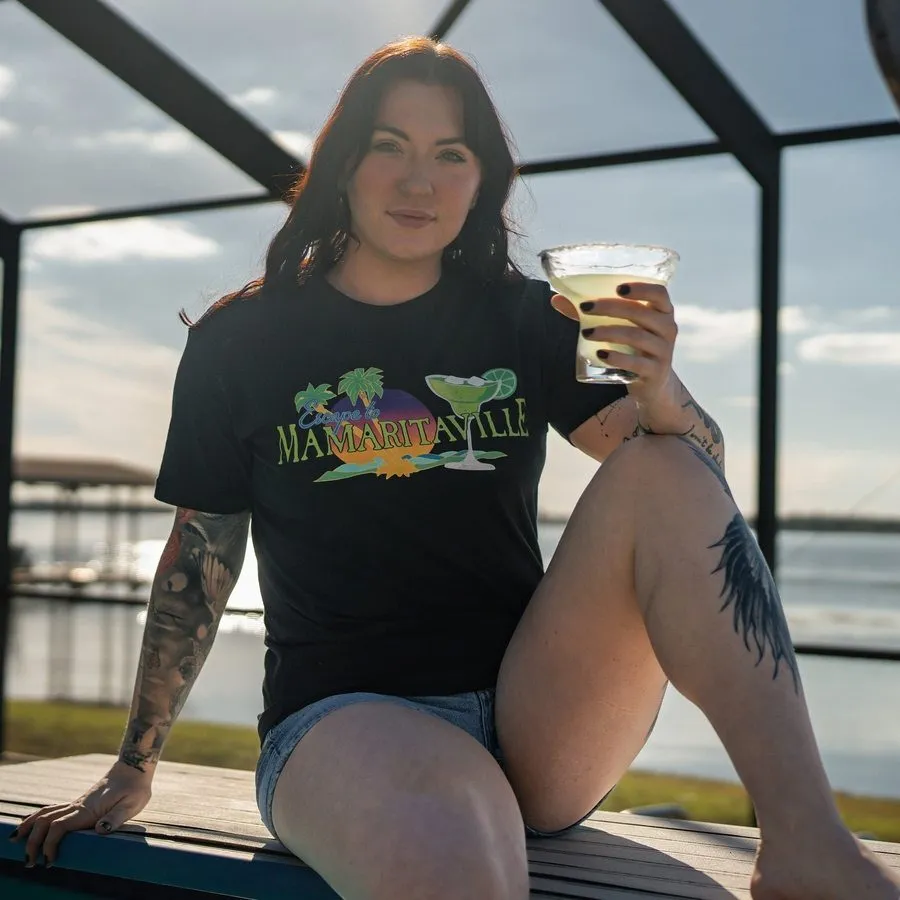 Women's Mamaritaville Boyfriend Fit T-Shirt - Black sold by Grunt Style product image thumbnail 5