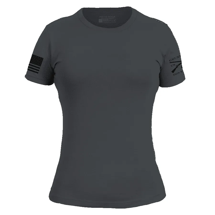 Basic T-Shirt Women's Slim Fit Spring Collection 3-Pack sold by Grunt Style product image thumbnail 4