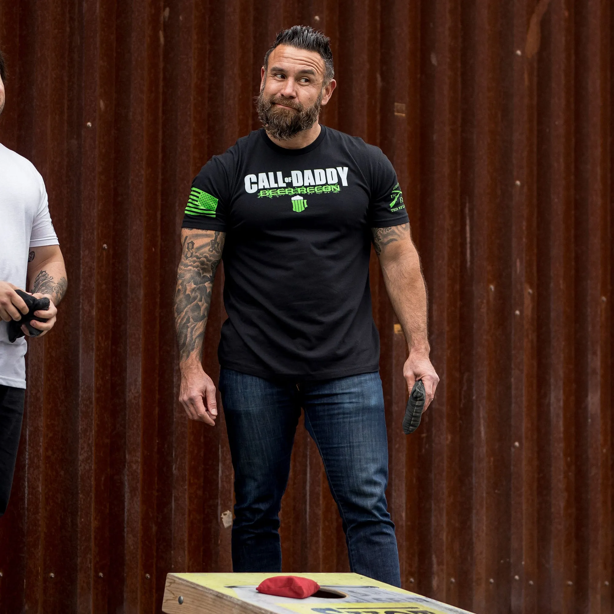 Call Of Daddy T-Shirt - Black sold by Grunt Style product image thumbnail 5