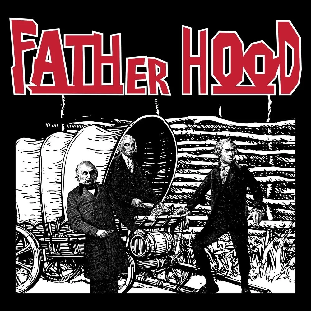 Father Hood T-Shirt - Black sold by Grunt Style product image thumbnail 2