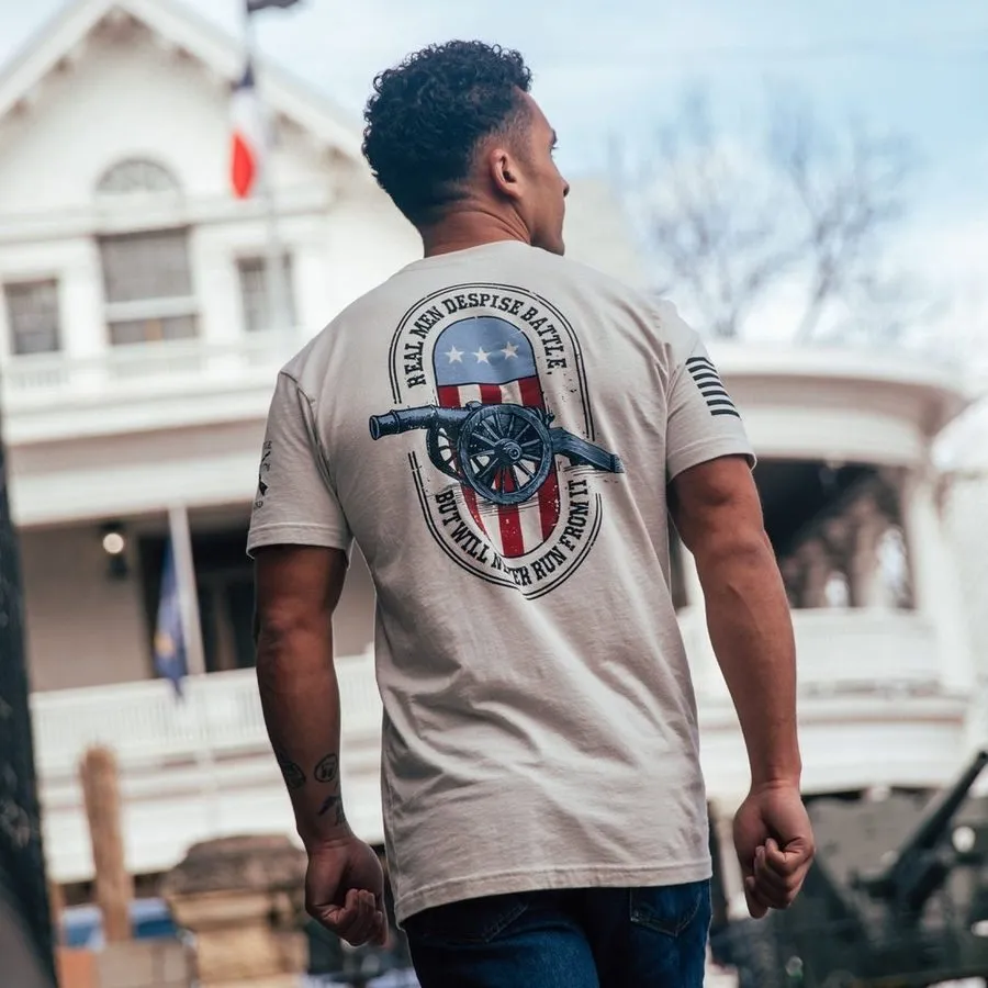 Never Run T-Shirt - Sand sold by Grunt Style product image thumbnail 3